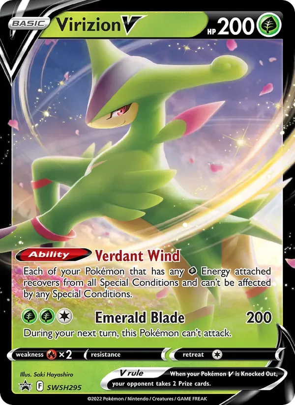 Virizion V SWSH295/307 ESES Promos