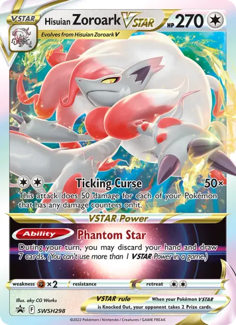 Zoroark de Hisui V-ASTRO SWSH298/307