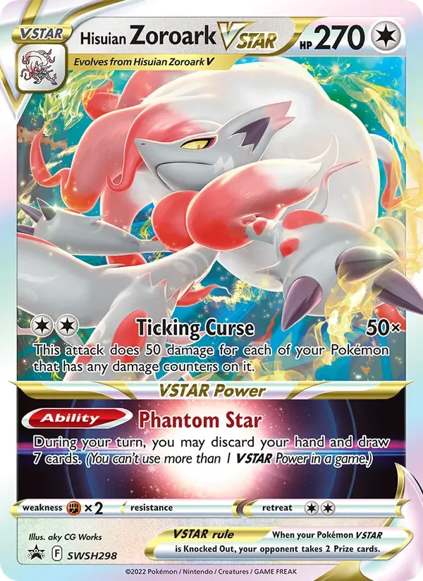 Zoroark de Hisui V-ASTRO SWSH298/307 ESES Promos