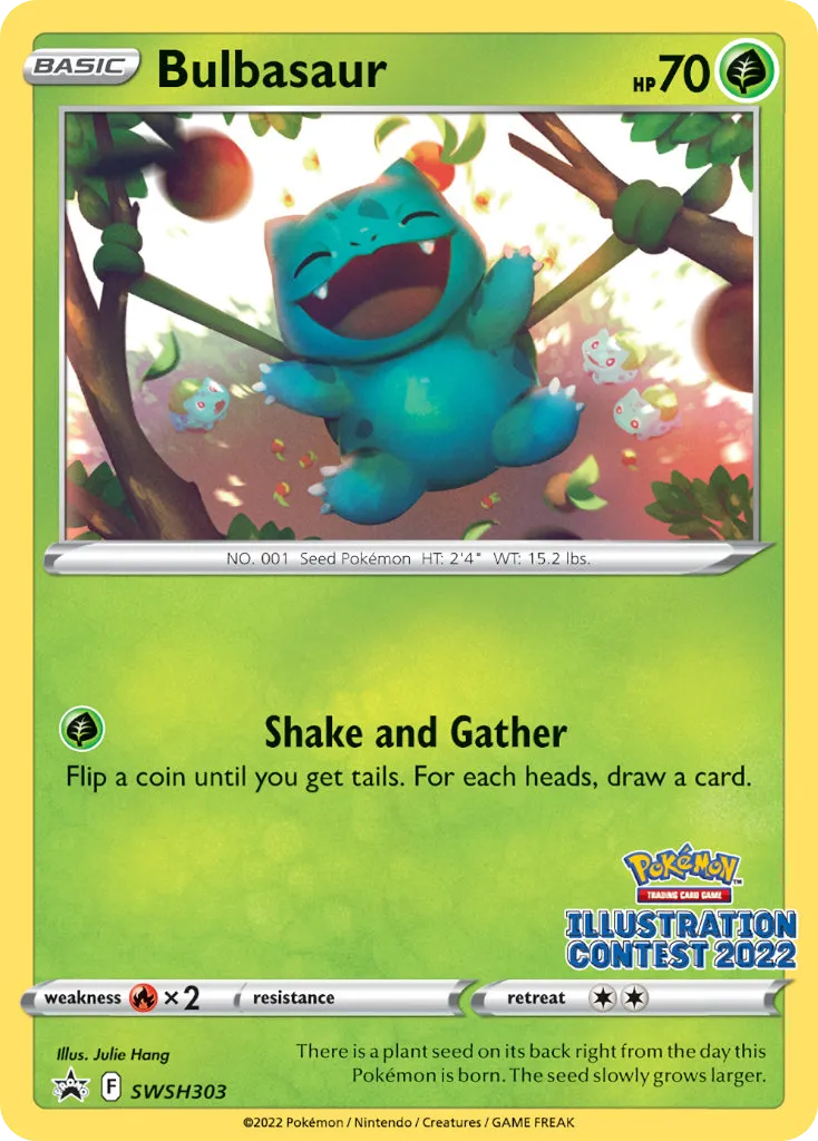 Bulbasaur SWSH303/307 ESES Promos