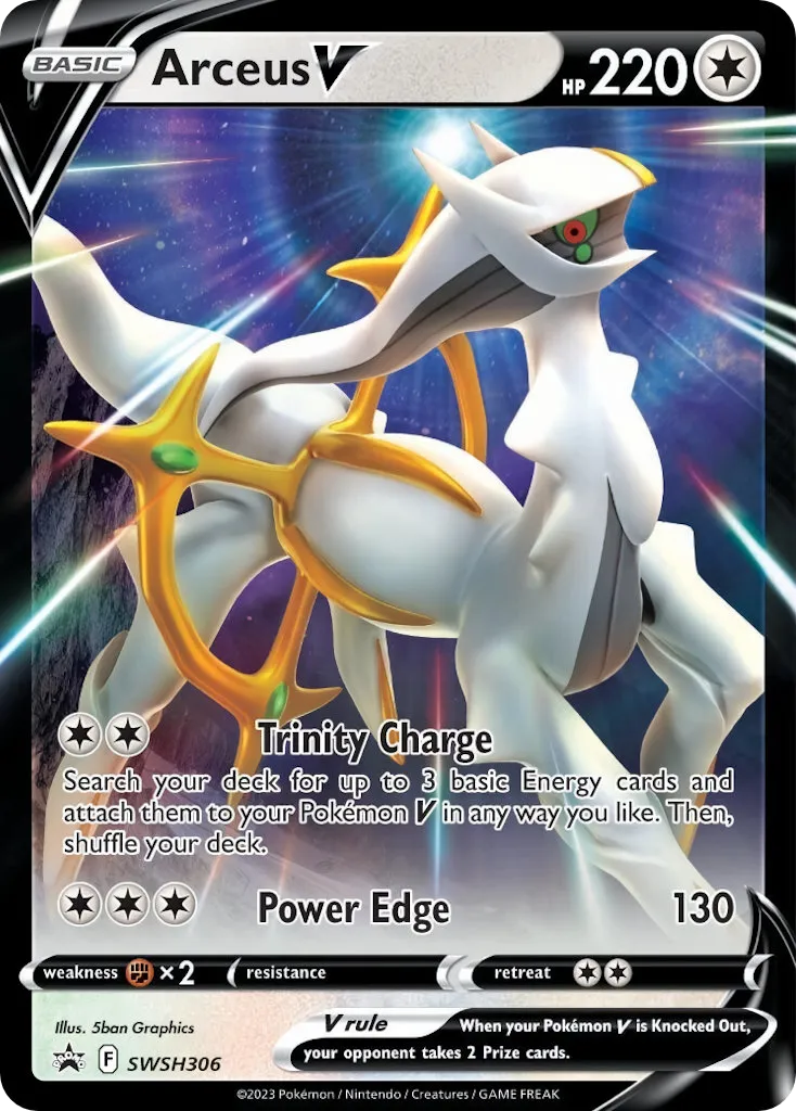 Arceus V SWSH306/307 ESES Promos