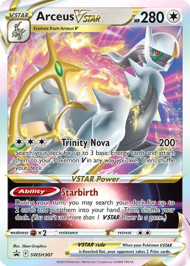 Arceus V-ASTRO SWSH307/307 ESES Promos