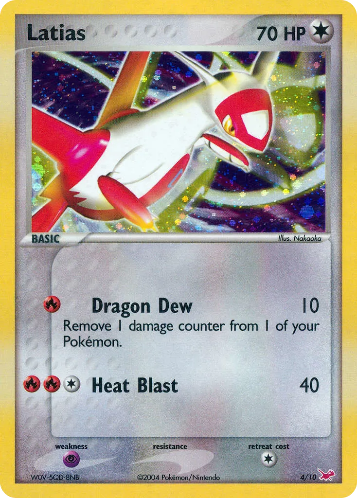 Latias 4/10 EX trainer Kit (Latias)