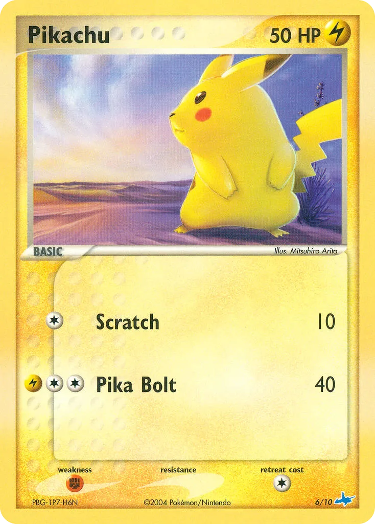 Pikachu 6/10 EX trainer Kit (Latios)