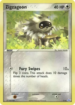Zigzagoon 7 EX trainer Kit (Latios)