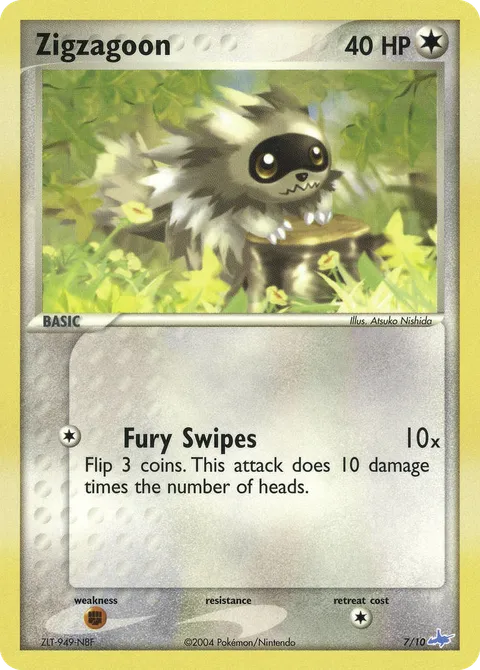 Zigzagoon 7/10