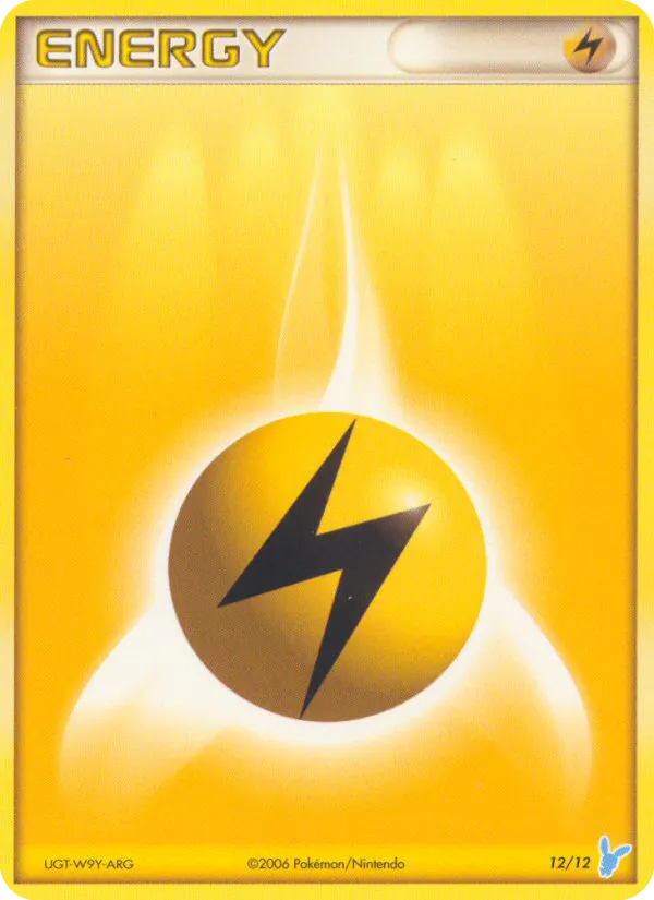Lightning Energy 12/12 EX trainer Kit 2 (Minun)