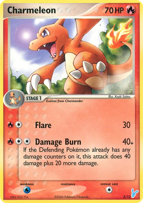 Charmeleon 3/12