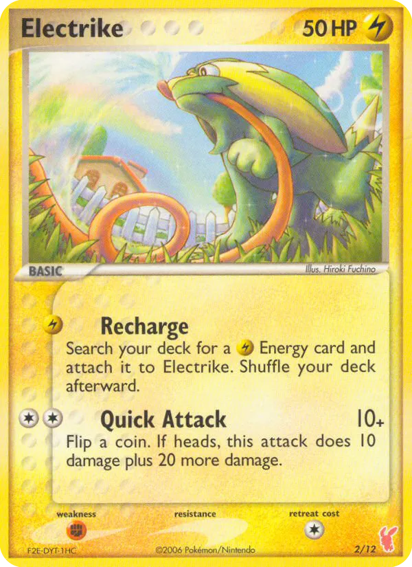 Electrike 2/12 EX trainer Kit 2 (Plusle)
