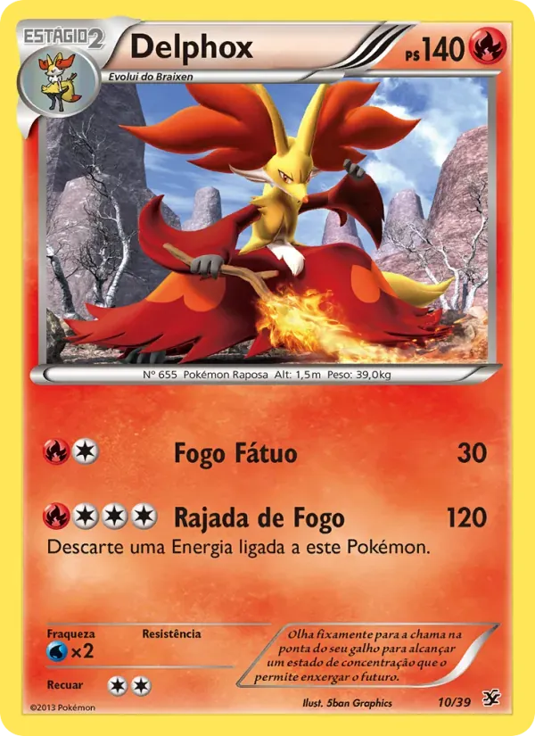Delphox 10/39 Conjunto para Iniciantes Kalos