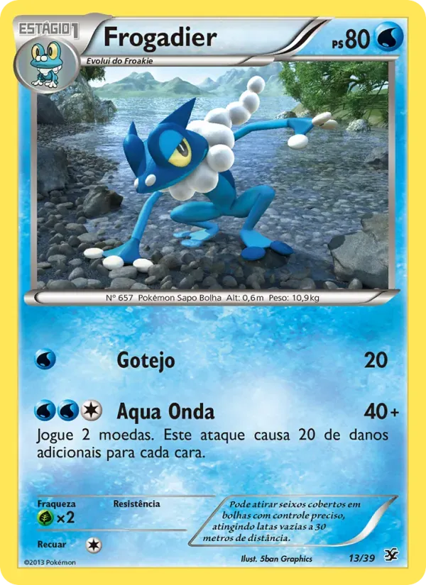 Frogadier 13/39 Conjunto para Iniciantes Kalos