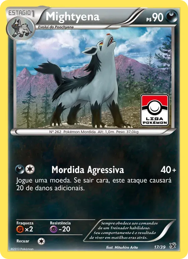 Mightyena 17/39 Conjunto para Iniciantes Kalos