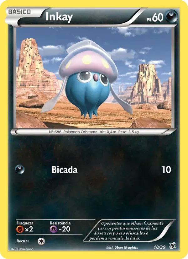 Inkay 18/39 Conjunto para Iniciantes Kalos