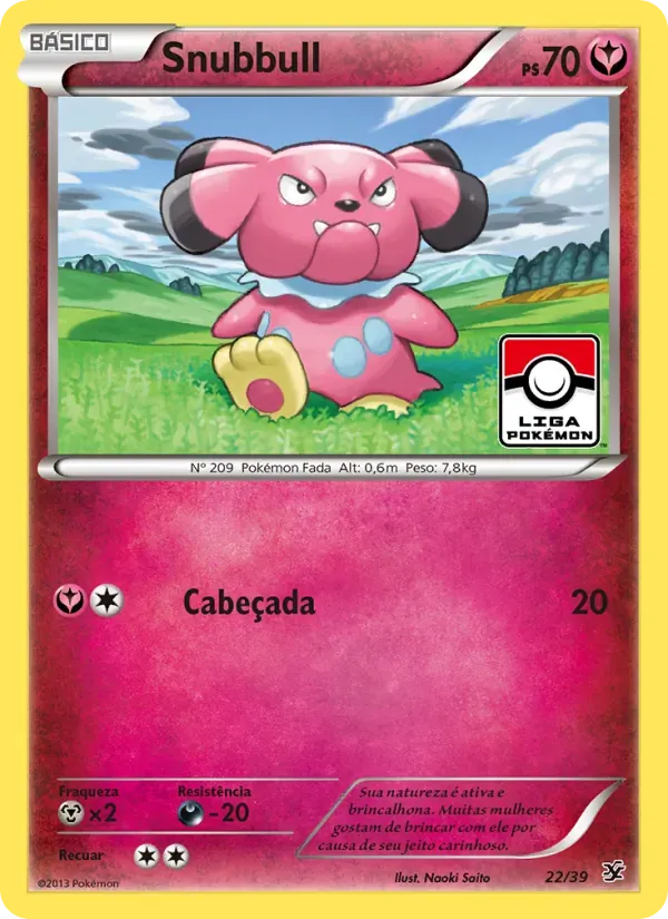 Snubbull 22/39 Conjunto para Iniciantes Kalos