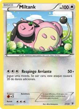 Miltank 27 Conjunto para Iniciantes Kalos