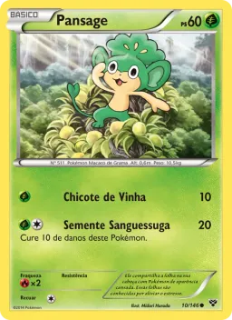 Pansage 10 XY