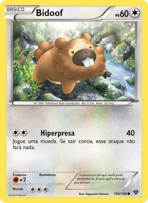 Bidoof 106/146