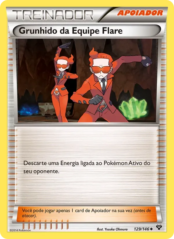 Grunhido da Equipe Flare 129/146 XY