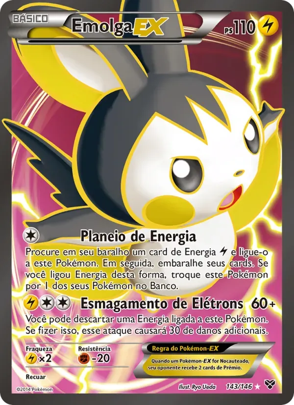 Emolga EX 143/146 XY
