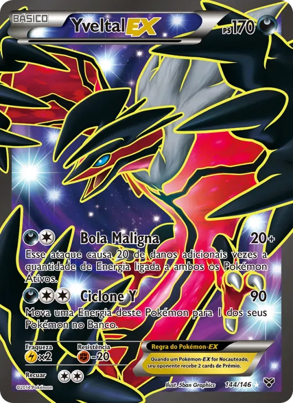 Yveltal EX 144/146 XY