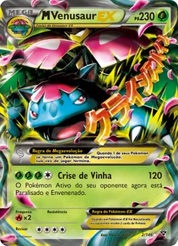 M Venusaur EX 2 XY