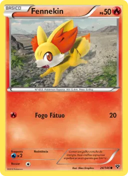 Fennekin 24 XY