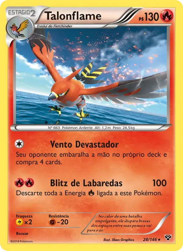 Talonflame 28/146 XY