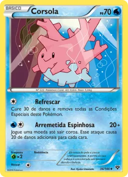 Corsola 36 XY