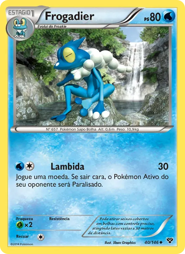 Frogadier 40/146 XY