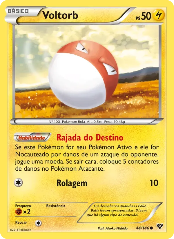 Voltorb 44/146 XY