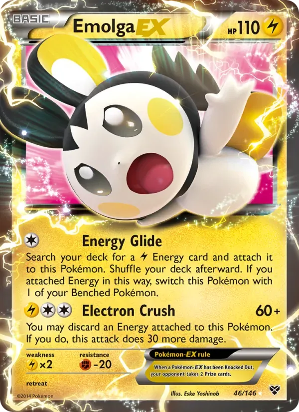 Emolga EX 46/146 XY