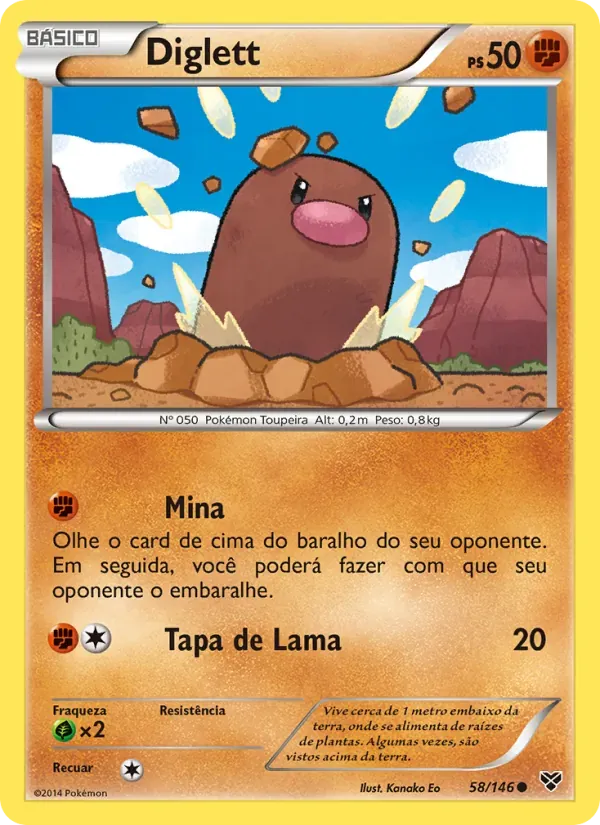 Diglett 58/146 XY