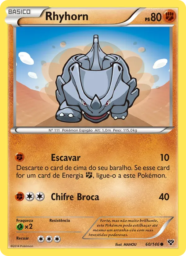 Rhyhorn 60/146 XY