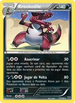 Krookodile 71 XY