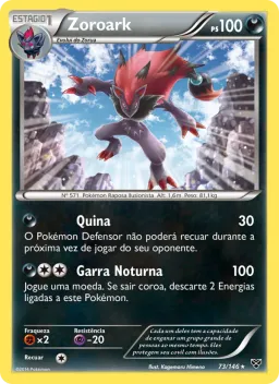 Zoroark 73 XY