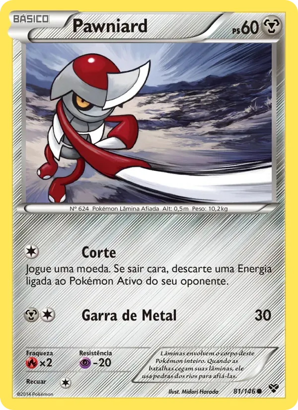 Pawniard 81/146 XY