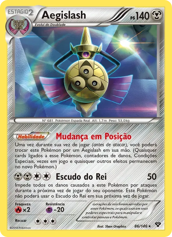 Aegislash 86/146 XY