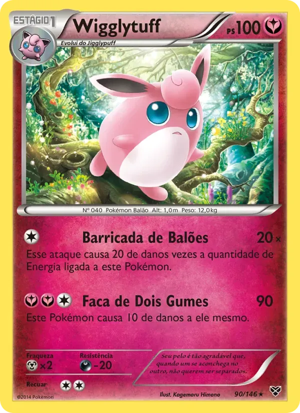 Wigglytuff 90/146 XY