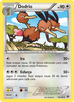 Dodrio 99 XY