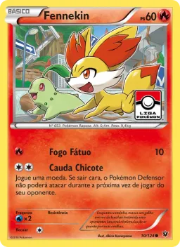 Fennekin 10 Fusão de Destinos