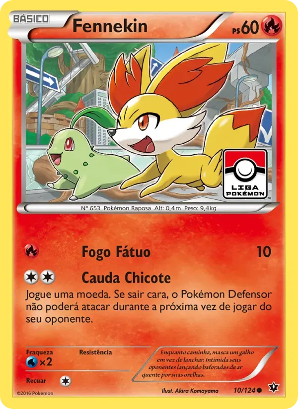 Fennekin 10/124 Fusão de Destinos