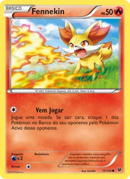 Fennekin 11 Fusão de Destinos