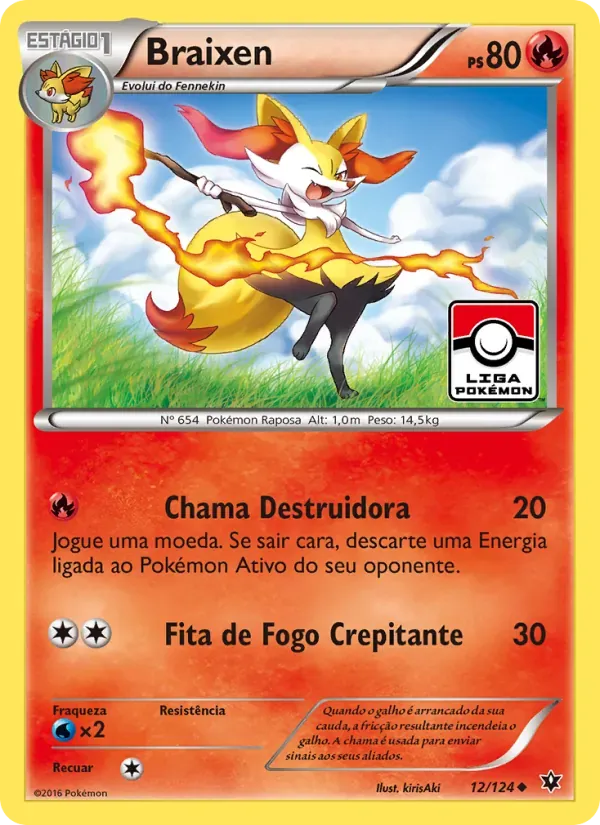 Braixen 12/124 Fusão de Destinos