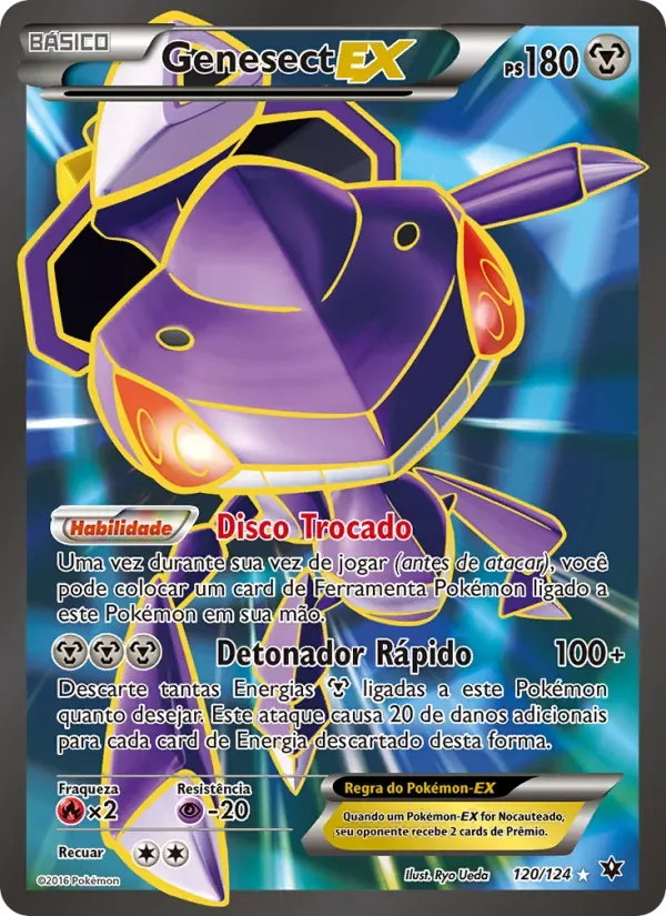 Genesect EX 120/124 Fusão de Destinos