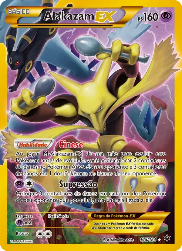 Alakazam EX 125/124 Fusão de Destinos