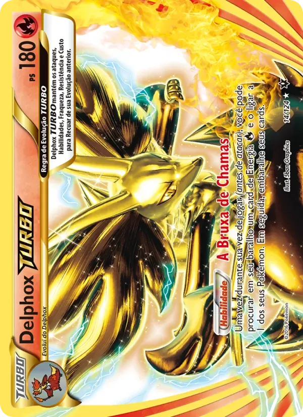 Delphox TURBO 14/124 Fusão de Destinos
