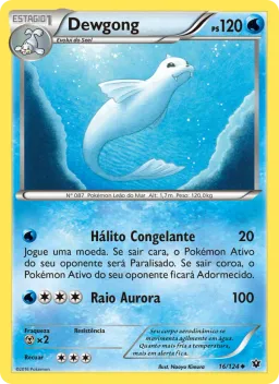 Dewgong 16 Fusão de Destinos