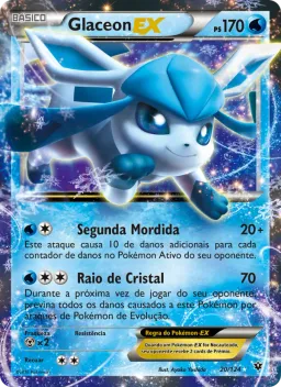 Glaceon EX 20 Fusão de Destinos