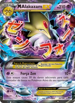 M-Alakazam EX 26 Fusão de Destinos