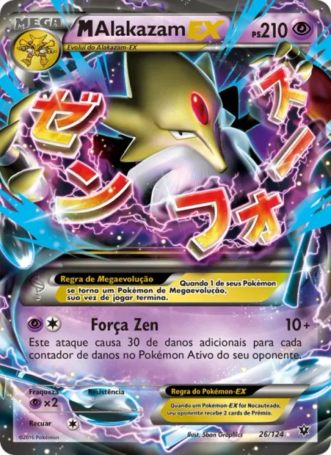 M-Alakazam EX 26/124